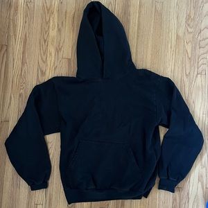 Black Oversized Hoodie Los Angeles Apparel